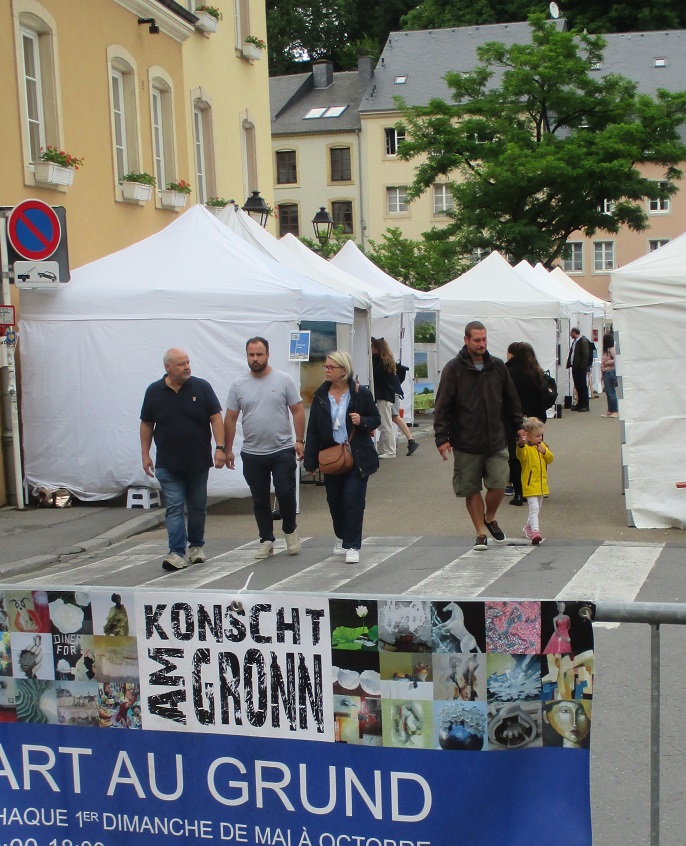 Konscht am Gronn-Open Air Pfingstsonntag in Luxemburg